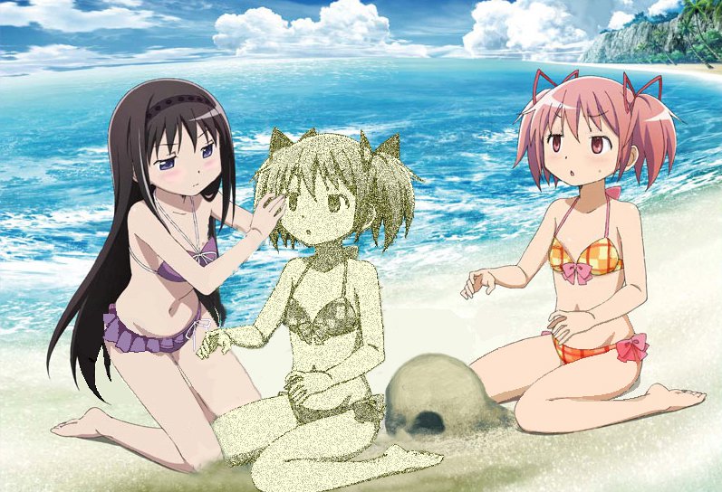 File:Fanwork day at the beach.jpg