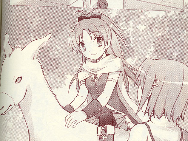 File:Kyouko riding some animal doujin art.jpg