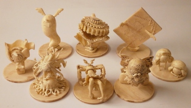 File:Movic witch coll2 unpainted set.jpg