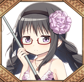 File:Magia record homura swimsuit icon.png