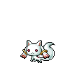 Kyubey, an in-game pet.