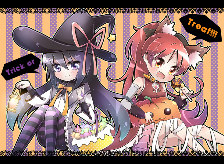 File:Kyohomu fanart halloween trick or treat cosplay.jpg