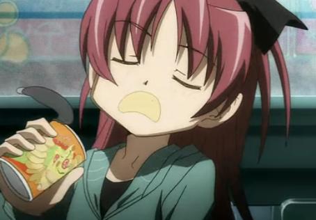 Kyoko eating chips.jpg