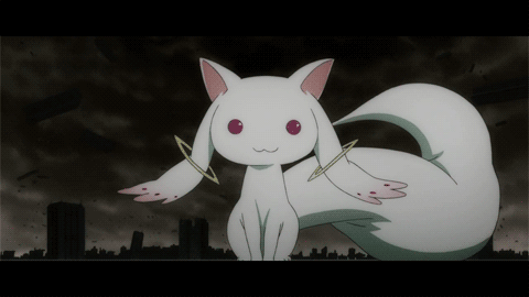 Kyubey's moving tail.gif