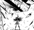 A glimpse of Homura's witch during her fight with Mami