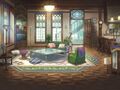 Mikazuki Villa living room
