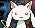 Kyubey in The Battle Cats.