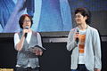 Yusuke Tomizawa (Bandai Namco Games) and Yoshinao Doi (Nitroplus)