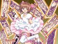 3,31,32,33: Sakura Kinomoto, another blood type A girl who eats breakfasts made by her father (who can cook anything), plays the recorder "a bit", is afraid of ghosts, and stars in a popular magical girl anime. The Cardcaptor Sakura manga even listed her favorite colors as "white and pink"