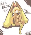 Yukika as the Pokemon "Lopunny" (Source)