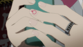 Iroha's Soul Gem ring and fingernail marking