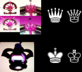 Homura's dark orb looks like the crown of a King from a chess set. Madoka's Eternal Feminine emblem looks similar to a Queen's crown.