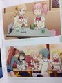 Madoka eating with the other girls