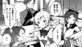 Mami having dinner with Kyoko and her family.
