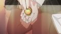 Closeup of Mami's hands (and Soul Gem) in Episode 2's BD version. Note the lack of mark on any of her fingernails.