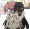 A tender and emotional hug.