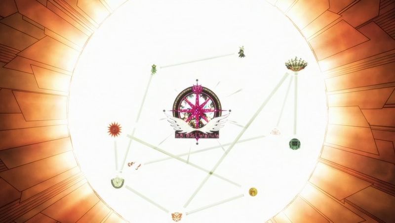 File:Madoka's Eternal Feminine emblem & witches emblem.jpg