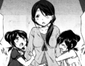 The Hinata twins begging Tsubaki to read more stories.