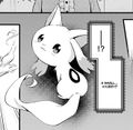 The small Kyubey in the Magia Record manga