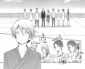 Kyosuke, his parents and his carers