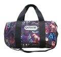 Outdoor products: Mini Boston bag that features art of Charlotte