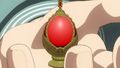 Kyouko's Soul Gem is dimmed prior to fighting with Oktavia.