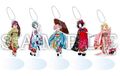 Maiko acrylic mascots. 10th sep 2015, 154mm, aniplex, 1500y, 154x74x3mm. Comes with a ball chain and an acrylic base. Kyoto International Manga Anime Fair Exclusive