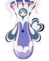 Sayaka wearing one of Kanoko's functional mascot designs