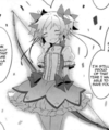 Manga Madoka and her bow