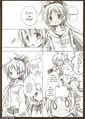 Fan translation of Kyouko x Sayaka page 1