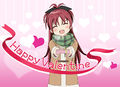 Kyouko chocolate happy valentine day.jpg